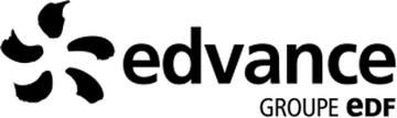 Logo Edvance (groupe EDF), client INDY GAMES